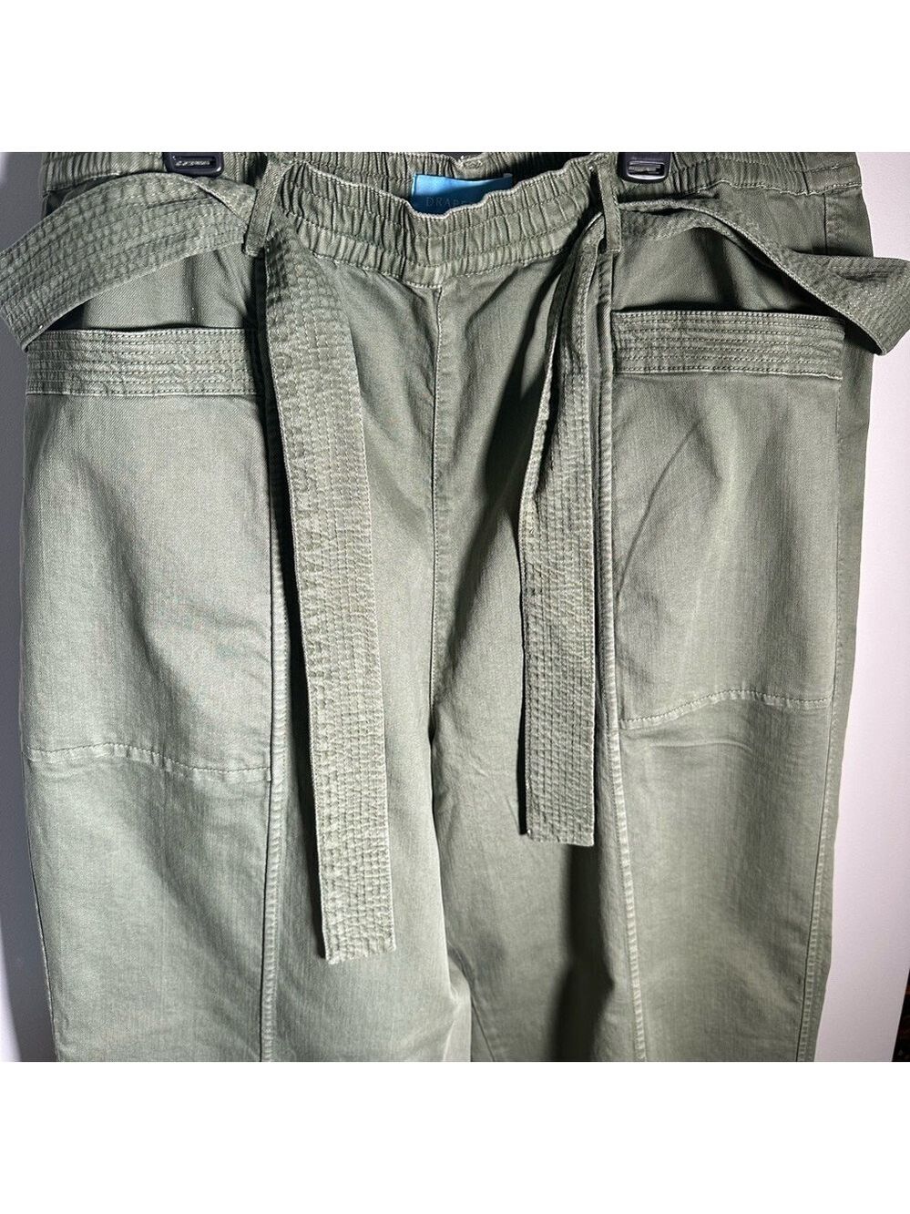 Draper James Green Utility Pants NWOT - Picture 5 of 7